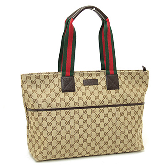 グッチ GUCCI バッグ コピー トートバッグ 155524 F4FOR 9791 GGキャンバス MAMMA ママ マザーズバッグ ベージュ/ブラウン/グリーン/レッド/グリーン